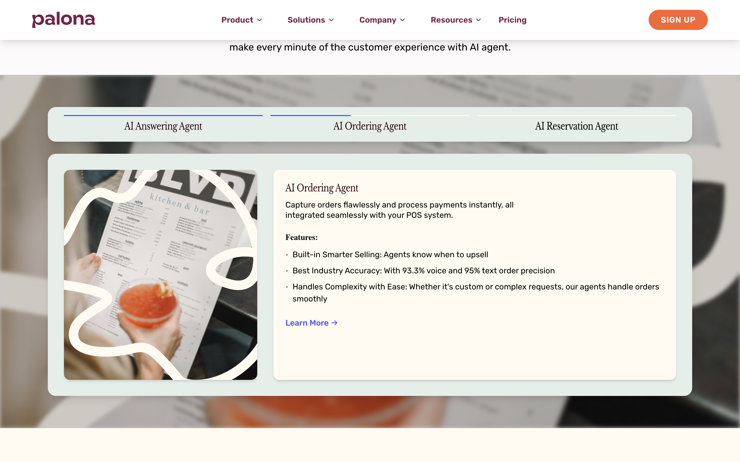 After: carousel-based browsing + clearer feature hierarchy