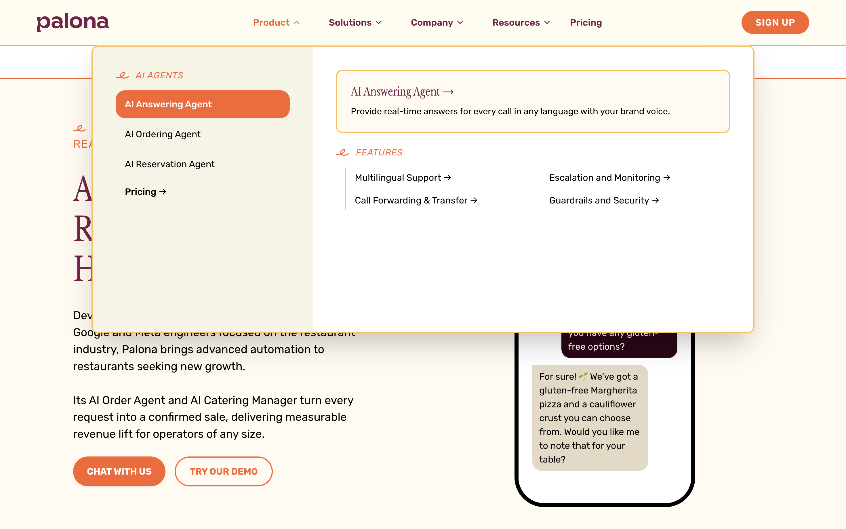 After: larger navbar with clearer information architecture and page grouping