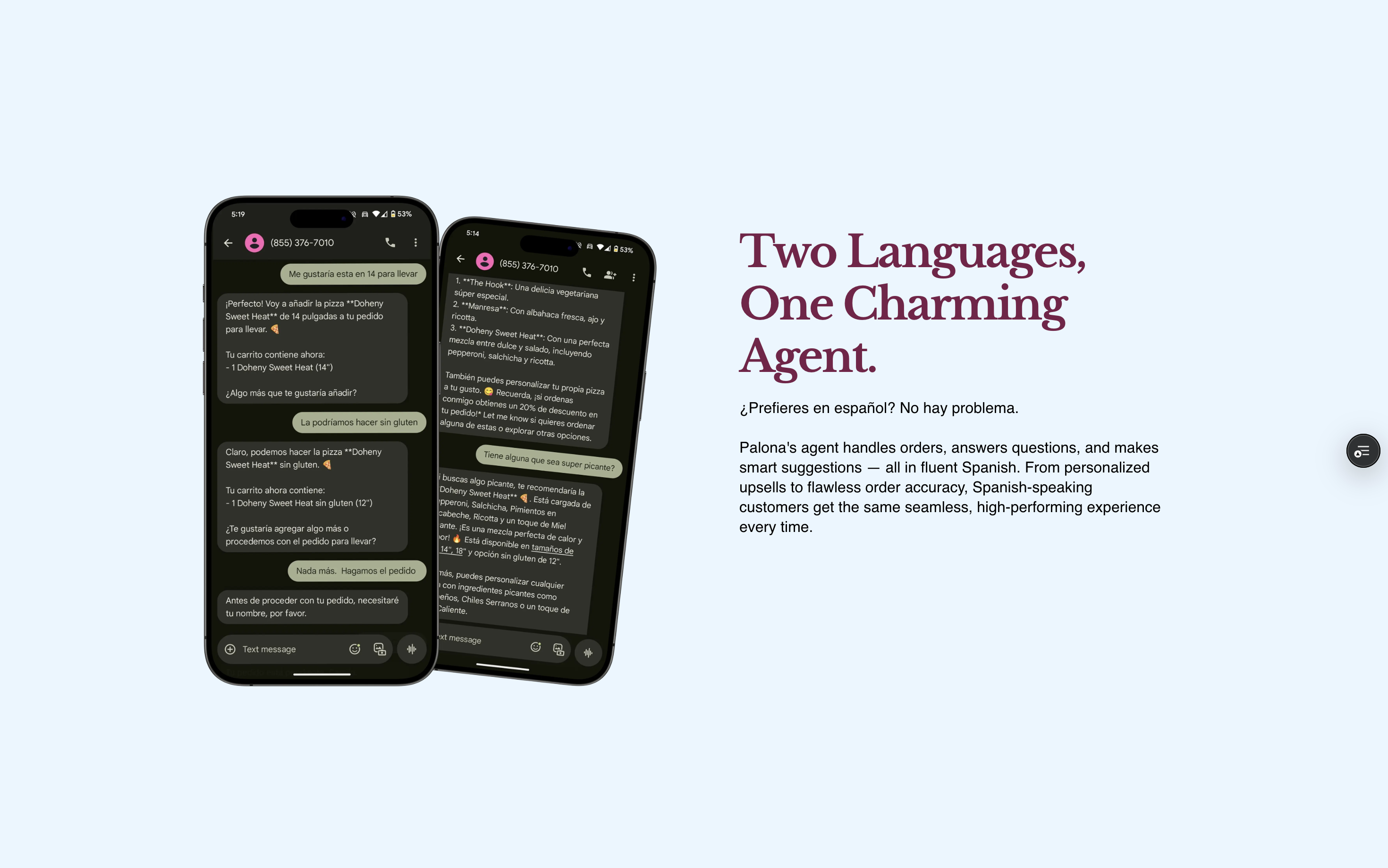 Before: redundant content + inconsistent typography